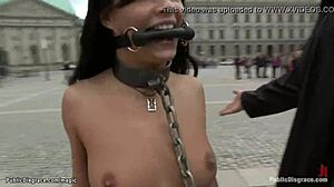 Public bondage: Barebacking and anal domination