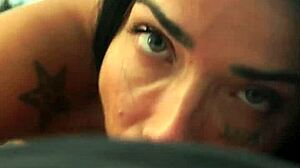 Ana Darks fengslende bakside og muntlig-anal møte med en ansiktsbehandling i denne voksenfilmen fra Brasil