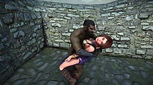Ysoldas najtemnejšie fantázie ožívajú v 3D roleplay sexuálnom dobrodružstve Skyrims