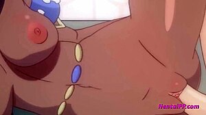 Intens anal action i ucensureret 3D Ebony Pokémon træner hentai