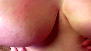 Busty babe Cassandra Calogera's explicit POV sex and facial cumshot